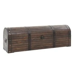 VidaXL Coffre de rangement Bois massif style vintage 120 x 30 x 40 cm