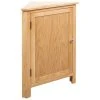 VidaXL Armoire d'angle 59 x 36 x 80 cm Bois de chêne massif