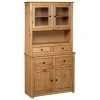 VidaXL Buffet haut 93x40,5x180 cm Pin Gamme Panama