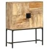 VidaXL Buffet 80x30x100 cm Bois de manguier massif