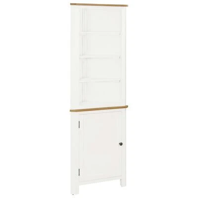 VidaXL Armoire d'angle 59x36x180 cm Bois de chêne massif 1 VidaXL Armoire d'angle 59x36x180 cm Bois de chêne massif