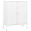 VidaXL Armoire de rangement Blanc 80x35x101,5 cm Acier