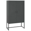 VidaXL Buffet haut Anthracite 80x35x135 cm Acier