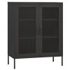 VidaXL Armoire de rangement Anthracite 80x35x101,5 cm Acier