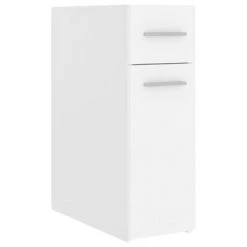 VidaXL Armoire d'apothicaire Blanc 20x45,5x60 cm Aggloméré