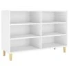 VidaXL Buffet Blanc 103,5x35x70 cm Aggloméré