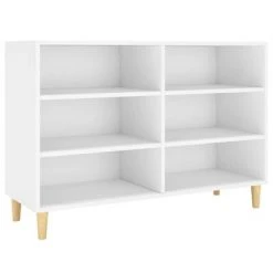 VidaXL Buffet Blanc 103,5x35x70 cm Aggloméré