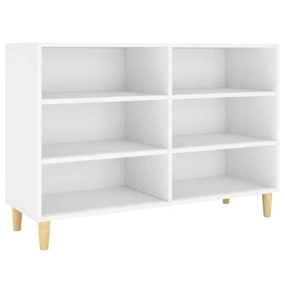 VidaXL Buffet Blanc 103,5x35x70 cm Aggloméré 1 VidaXL Buffet Blanc 103,5x35x70 cm Aggloméré
