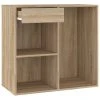 VidaXL Armoire cosmétique Chêne Sonoma 80x40x75 cm Bois d'ingénierie