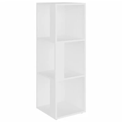 VidaXL Armoire d'angle Blanc 33x33x100 cm Aggloméré 1 VidaXL Armoire d'angle Blanc 33x33x100 cm Aggloméré