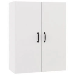 VidaXL Armoire suspendue Blanc 69,5x34x90 cm Bois d'ingénierie