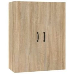 VidaXL Armoire suspendue Chêne sonoma 69,5x34x90 cm Bois d'ingénierie