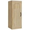 VidaXL Armoire suspendue Chêne sonoma 35x34x90 cm Bois d'ingénierie