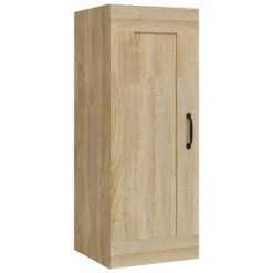 VidaXL Armoire suspendue Chêne sonoma 35x34x90 cm Bois d'ingénierie