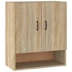 VidaXL Armoire murale Chêne sonoma 60x31x70 cm Bois d'ingénierie