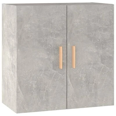VidaXL Armoire murale Gris béton 60x30x60 cm Bois d'ingénierie 1 VidaXL Armoire murale Gris béton 60x30x60 cm Bois d'ingénierie