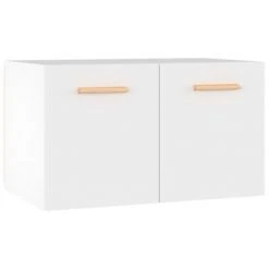 VidaXL Armoire murale Blanc 60x36,5x35 cm Bois d'ingénierie