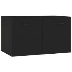 VidaXL Armoire murale Noir 60x36,5x35 cm Bois d'ingénierie