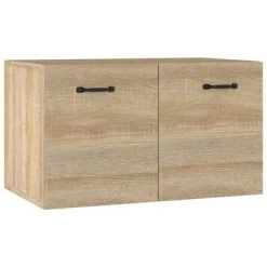 VidaXL Armoire murale Chêne sonoma 60x36,5x35 cm Bois d'ingénierie