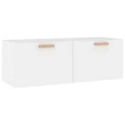 VidaXL Armoire murale Blanc 100x36,5x35 cm Bois d'ingénierie