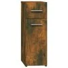 VidaXL Armoire d'apothicaire Chêne fumé 20x45,5x60cm Bois d'ingénierie