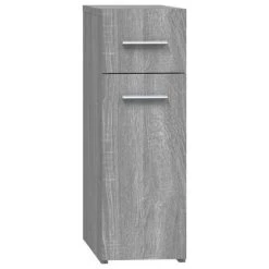 VidaXL Armoire apothicaire Sonoma gris 20x45,5x60 cm Bois d'ingénierie