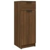 VidaXL Armoire de bain Chêne marron 32x34x90 cm Bois d'ingénierie