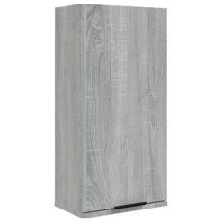 VidaXL Armoire de salle de bain murale Sonoma gris 32x20x67 cm