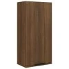 VidaXL Armoire de salle de bain murale Chêne marron 32x20x67 cm