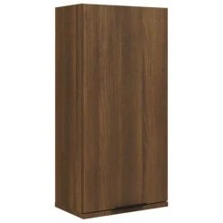 VidaXL Armoire de salle de bain murale Chêne marron 32x20x67 cm