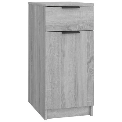 VidaXL Armoire de bureau Sonoma gris 33,5x50x75 cm Bois d'ingénierie 1 VidaXL Armoire de bureau Sonoma gris 33,5x50x75 cm Bois d'ingénierie