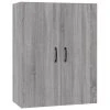 VidaXL Armoire suspendue Sonoma gris 69,5x34x90 cm Bois d'ingénierie