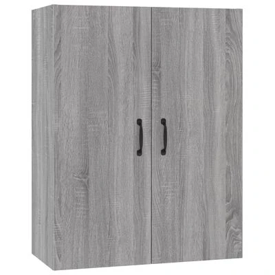VidaXL Armoire suspendue Sonoma gris 69,5x34x90 cm Bois d'ingénierie 1 VidaXL Armoire suspendue Sonoma gris 69,5x34x90 cm Bois d'ingénierie