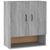 VidaXL Armoire murale Sonoma gris 60x31x70 cm Bois d'ingénierie