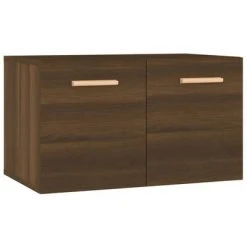 VidaXL Armoire murale Chêne marron 60x36,5x35 cm Bois d'ingénierie