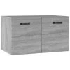 VidaXL Armoire murale Sonoma gris 60x36,5x35 cm Bois d'ingénierie