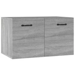 VidaXL Armoire murale Sonoma gris 60x36,5x35 cm Bois d'ingénierie