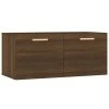 VidaXL Armoire murale Chêne marron 80x35x36,5 cm Bois d'ingénierie