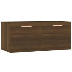 VidaXL Armoire murale Chêne marron 80x35x36,5 cm Bois d'ingénierie