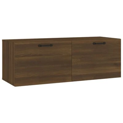VidaXL Armoire murale Chêne marron 100x36,5x35 cm Bois d'ingénierie 1 VidaXL Armoire murale Chêne marron 100x36,5x35 cm Bois d'ingénierie