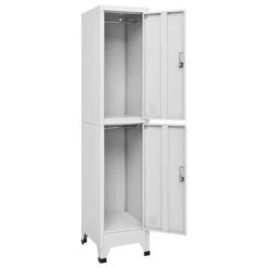 VidaXL Armoire à casier avec 2 compartiments 38x45x180 cm -Casiers Soldes Boutique image 3 244473