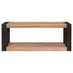 VidaXL Armoire de salle de bain 90x45x35 cm Bois de teck solide -Casiers Soldes Boutique image 3 320442