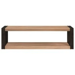 VidaXL Armoire de salle de bain 120x45x35 cm Bois de teck solide 8 VidaXL Armoire de salle de bain 120x45x35 cm Bois de teck solide -Casiers Soldes Boutique image 3 320443