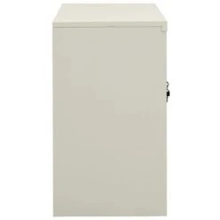 VidaXL Armoire de bureau Gris clair 90x40x70 cm Acier -Casiers Soldes Boutique image 3 335927