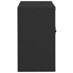 VidaXL Armoire de bureau Anthracite 90x40x70 cm Acier -Casiers Soldes Boutique image 3 335929