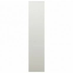 VidaXL Armoire de bureau Gris clair 90x40x180 cm Acier -Casiers Soldes Boutique image 3 335947