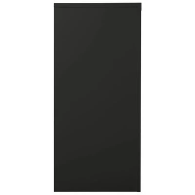 VidaXL Armoire à portes coulissantes Anthracite 90x40x90 cm Acier 3 VidaXL Armoire à portes coulissantes Anthracite 90x40x90 cm Acier – Image 3