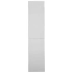 VidaXL Armoire à bureau porte coulissante Gris clair 90x40x180cm Acier -Casiers Soldes Boutique image 3 335963