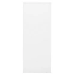 VidaXL Armoire de bureau Blanc 90x40x102 cm Acier 8 VidaXL Armoire de bureau Blanc 90x40x102 cm Acier -Casiers Soldes Boutique image 3 336405