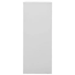 VidaXL Armoire de bureau Gris clair 90x40x102 cm Acier -Casiers Soldes Boutique image 3 336406